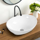Oval Bathroom Basin Ceramic Vessel Sink