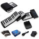 Rechargeable 88 Keys Electronic Roll up Piano with Pedal