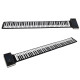 Rechargeable 88 Keys Electronic Roll up Piano with Pedal