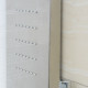57 Inch Stainless Steel Shower Panel with12 x 8 Head Shower