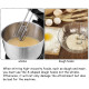 200 W 5-speed Stand Mixer with Dough Hooks Beaters