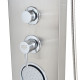 55 Inch Stainless  Rainfall Shower Panel with Massage Jets