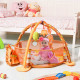 3 in 1 Cartoon Baby Infant Activity Gym Play Mat