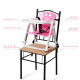 Baby Booster Folding Travel High Chair with Safety Belt & Tray