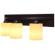 3 Light Glass Wall Sconce Lamp Shade Cover Fixture Light