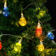 Christmas Colorful Decor LED String Ball Lights