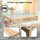 Queen Size 14 Inch Wooden Bed Mattress Frame