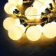 Christmas LED String Ball Decor Fairy Lamp