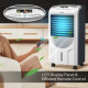 Portable Air Cooler Fan with Heater and Humidifier Function