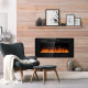 36 Inch Ultra Thin Wall Mounted Electric Fireplace