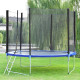 10 ft Combo Bounce Jump Safety Trampoline with Spring Pad Ladder