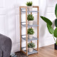 4-Tier Bamboo Multifunctional Storage Tower Stand Rack