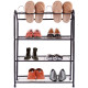 4-Tier Metal Shoe Rack Shelf