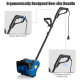 12-Inch 9 Amp Electric Corded Snow Shovel Driveway Yard Snow Thrower-Blue