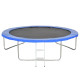 10 ft Combo Bounce Jump Safety Trampoline with Spring Pad Ladder