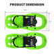 17 Inch Lightweight Snowshoes with Bag Anti Slip