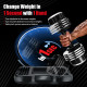 5-in-1 Weight Adjustable Dumbbell with Anti-Slip Fast Adjust Turning Handle