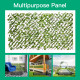 3 Pieces Retractable Artificial Leaf Faux Ivy Privacy Fence Screen Expandable