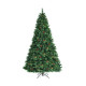 Pre-Lit Christmas Spruce Tree with Tips and Lights