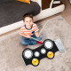 Portable Electronic Drum Set with Built in Loud Speakers