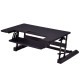 Height Adjustable Lift Rising Laptop Desk with Pen Slot