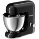 4.3 Qt 550 W Tilt-Head Stainless Steel Bowl Electric Food Stand Mixer-Black