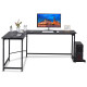 Home Office L-Shaped Corner Study Computer Desk