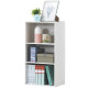 3 Open Shelf Bookcase Modern Storage Display Cabinet