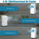 8,000 BTU Portable Air Conditioner with Dehumidifier Function