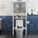 Over The Toilet Bathroom Storage Space Saver with Shelf 