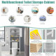Over The Toilet Bathroom Storage Space Saver with Shelf 