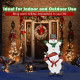 54 Inch Snowman Xmas Decorations with UL Certified Plug