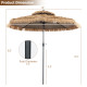 10 Feet Hawaiian Style Thatched Tiki Patio Umbrella for Beach and Poolside