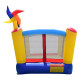 Castle Inflatable Moonwalk Bounce House with Rotating Windmill