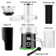 2 Speed Wide Mouth Fruit and Vegetable Centrifugal Electric Juicer