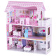 28 Inch Pink Dollhouse with Furniture