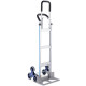 2-in-1 550 Lbs Capacity Convertible Hand Truck and Dolly with 6 Wheels