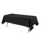 10 Pieces 60 Inch x 126 Inch Rectangle Polyester Tablecloth
