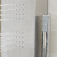 57 Inch Stainless Steel Rainfall Shower Panel