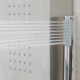 57 Inch Stainless Steel Rainfall Shower Panel