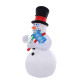 7 Feet Airblown Inflatable Christmas Snowman Gemmy Lighted Decoration