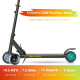 250W Portable Folding Electric Kick Scooter Brushless Motor 6" Tire