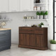 Buffet Sideboard Console Table Cabinet with 2 Storage Drawers