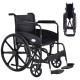 Lightweight Foldable Medical Wheelchair with Footrest