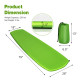 Inflatable Sleeping Pad with Carrying Bag