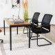 Set of 2 Conference Chairs with Lumbar Support