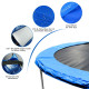 Blue Safety Round Spring Pad Replacement Cover for 15 Feet Trampoline
