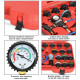 28 pcs Pressure Tester Vacuum-Type Cooling System Refill Kit