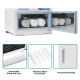 2-in-1 Hot Towel Warmer Cabinet UV Sterilizer