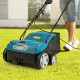 1400 W 13" Electric Scarifier and Lawn Dethatcher with Collection Bag